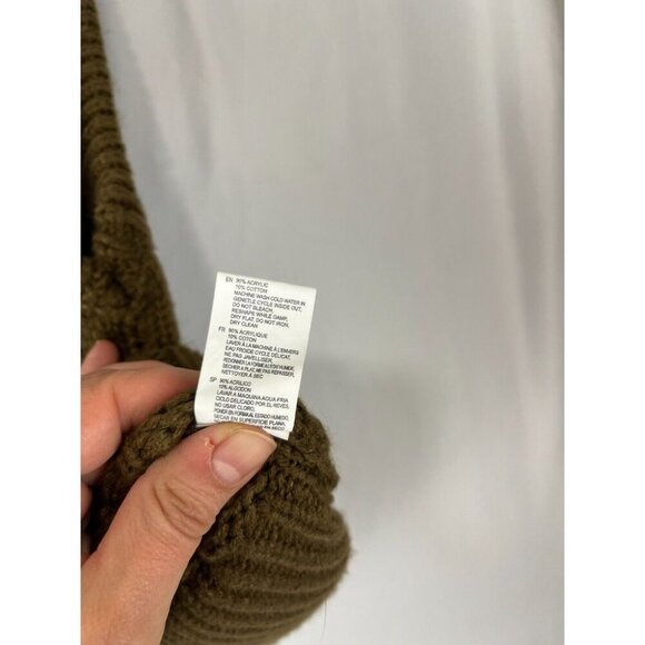 Cloth by Design Sweater Vest Womens Size S Cable-Knit Dark Academia - Picture 7 of 12